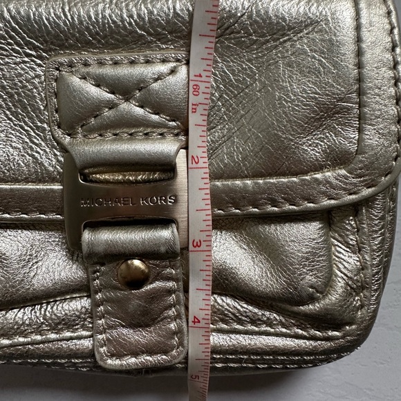 Michael Kors Gold Metalic Wristlet - Picture 11 of 11